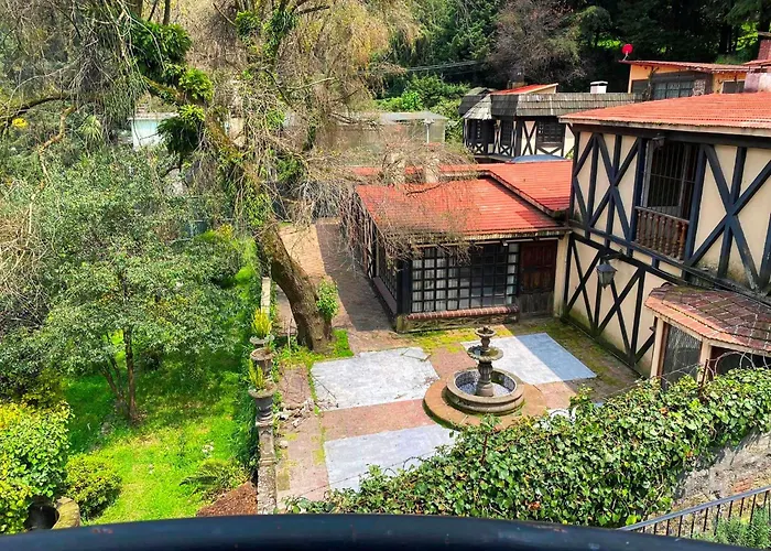 Tipo Cabana, Rodeado De Bosque Mexico City
