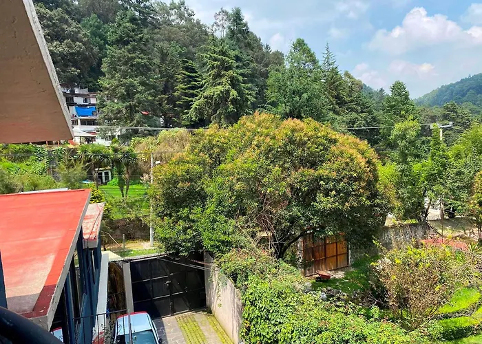 Tipo Cabana, Rodeado De Bosque Campsite Mexico City