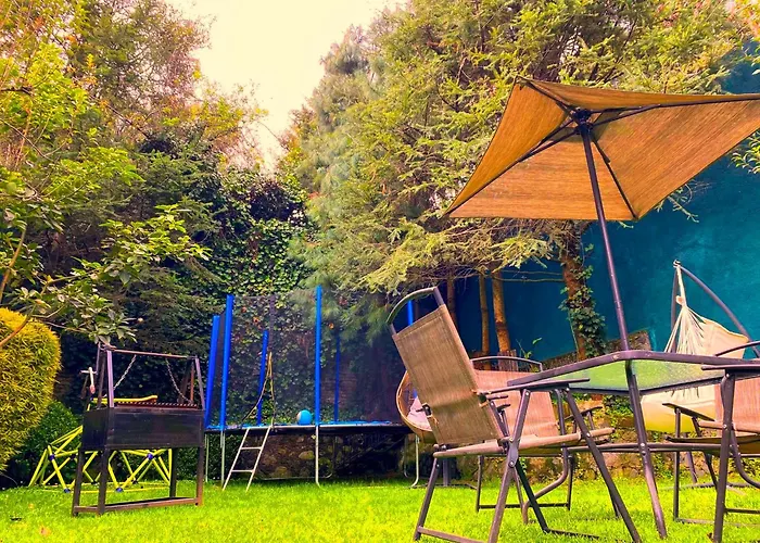 Tipo Cabana, Rodeado De Bosque Mexico City
